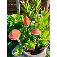 Pilz Rotbraun Keramik Beet Topf Deko Geschenk Herbst Pilz Rotbraun Keramik Beet Topf Deko Geschenk Herbst von DecorationDetaillee