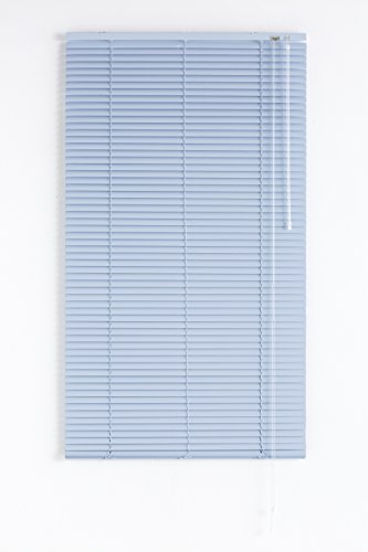 Decorblind Jalousie aus Aluminium, Maße: 100 x 180 cm mit Lamette: 25 mm, Jalousie in Höhe und Öffnung, Kindersicherheit, feuchtigkeitsbeständig, Aluminiumvenezian; Farbe: Blau von Decorblind