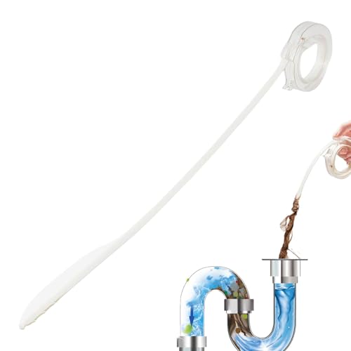 Abflussverstopfungsentferner, 43,2 cm, Abflussreiniger für Waschbecken, effektives Abflusswerkzeug für Badewanne, Kanalisation Abflussverstopfungsentferner, 43,2 cm, Abflussreiniger für Waschbecken, effektives Abflusswerkzeug für Badewanne, Kanalisation von Decorhome