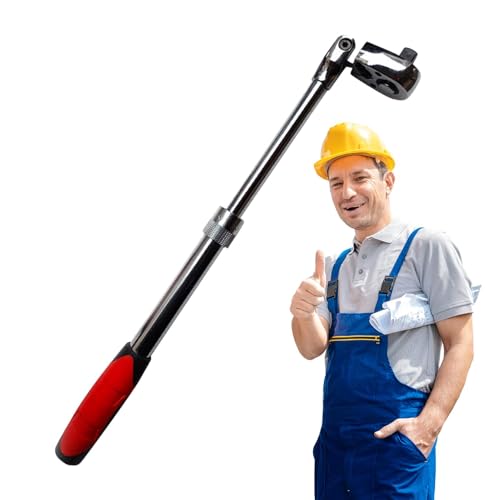 Antrieb ausziehbare Ratsche | Zwei-Wege-Ratschen-Kombinationsschlüssel – 1/2, 3/8, 1/4 verlängerte Hülse, beweglicher Kopf, Ratschenschlüssel für Modifikationsarbeiten Antrieb ausziehbare Ratsche | Zwei-Wege-Ratschen-Kombinationsschlüssel – 1/2, 3/8, 1/4 verlängerte Hülse, beweglicher Kopf, Ratschenschlüssel für Modifikationsarbeiten von Decorhome