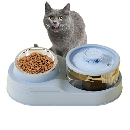 Automatischer Futterspender für Haustiere, 2 in 1 Haustier Wasserspender, Katzenfutter und Wassernapf Se Große Kapazität Automatischer Katzenfutterspender Automatischer Katzenfutterspender für Innen Automatischer Futterspender für Haustiere, 2 in 1 Haustier Wasserspender, Katzenfutter und Wassernapf Se Große Kapazität Automatischer Katzenfutterspender Automatischer Katzenfutterspender für Innen von Decorhome