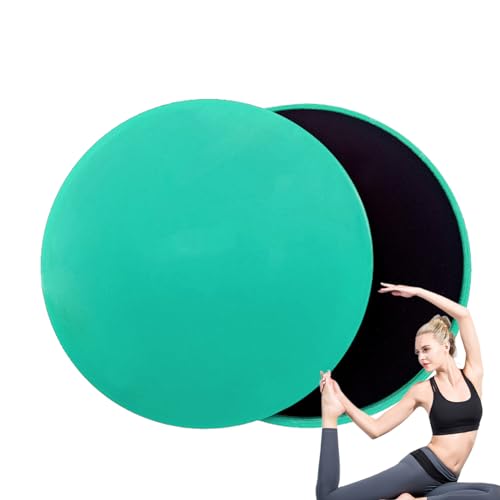 Core Slider, Pilates Slider, doppelseitige Gleitscheiben für Übungen, 2 Stück Bodengleiter für Kraftrutschen, Core-Workouts auf Teppich- oder Hartholzböden, Pilates-Gleitplatte, Yoga-Fußlaufband von Decorhome