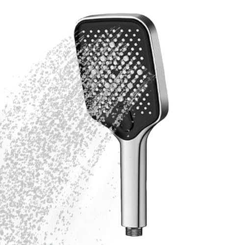 Duschkopf mit hohem Wasserdruck, Handsprüher Leistungsstarker Waschdruck-Duschkopf mit 4 Modi, ergonomischer großer Panel-Druck, Regenduschkopf für Haustierreinigung Duschkopf mit hohem Wasserdruck, Handsprüher Leistungsstarker Waschdruck-Duschkopf mit 4 Modi, ergonomischer großer Panel-Druck, Regenduschkopf für Haustierreinigung von Decorhome