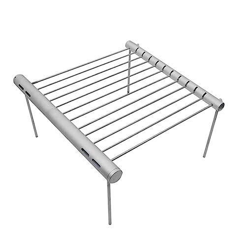 Faltbarer Grillnetz, Grillständer für Grillabende im Freien – Grillzubehör für Hof-Grillpartys, Bauernhaus, Picknick, Angeln, Camping-Zubehör Faltbarer Grillnetz, Grillständer für Grillabende im Freien – Grillzubehör für Hof-Grillpartys, Bauernhaus, Picknick, Angeln, Camping-Zubehör von Decorhome