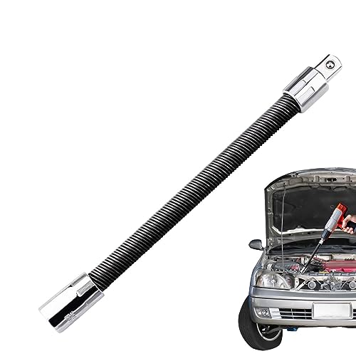 Flexible Steckschlüsselverlängerung – lange Ratsche, flexible Verlängerungsstange, Ratschenverlängerung, Schraubenschlüsselhülse für Reparaturen zu Hause, manueller Schraubenschlüssel Flexible Steckschlüsselverlängerung – lange Ratsche, flexible Verlängerungsstange, Ratschenverlängerung, Schraubenschlüsselhülse für Reparaturen zu Hause, manueller Schraubenschlüssel von Decorhome