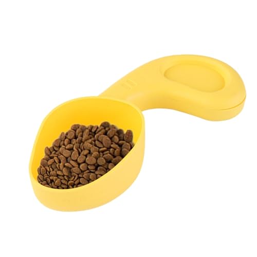 Futterdosenschaufel für Katze Hund | Ergonomischer Haustierlöffel | Versiegeltes Design Rührlöffel Katzenfutter Löffel zum Aufnehmen von Ausgießen von Decorhome