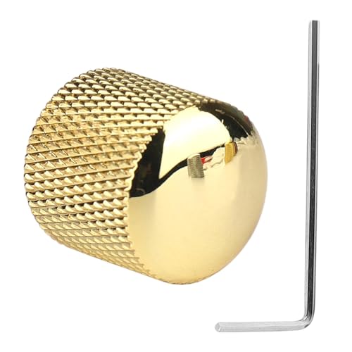 Gitarrenknöpfe – Bass-Kuppelknöpfe mit Schraubenschlüssel, Gitarren-Regler, Geschwindigkeitsregler für verbesserte Spielbarkeit, Bass-Zubehör von Decorhome