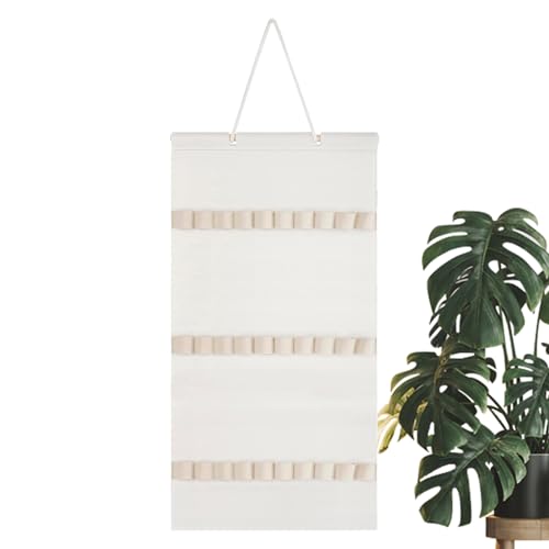 Haarband-Organizer zum Aufhängen an der Wand, Aufbewahrungsregal für Haarreifen aus Filzband mit 30 Fächern, Aufbewahrungsregal zum Aufhängen von Haarschleifen, Wand-Stirnbandhalter-Organizer für ädc von Decorhome