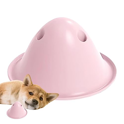 Interaktives Futterspielzeug für Hunde, 14 cm, Leckerli-Spenderspielzeug für Welpen, Welpen für kleine und mittelgroße Hunde, umweltfreundlich, bissfest Interaktives Futterspielzeug für Hunde, 14 cm, Leckerli-Spenderspielzeug für Welpen, Welpen für kleine und mittelgroße Hunde, umweltfreundlich, bissfest von Decorhome