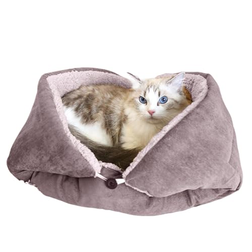 Katzenbett – Faltbare Katzendecke | 2-in-1 atmungsaktives Katzenkissen & gemütliches Schlafversteck | waschbares, warmes Haus, Plüsch, dicke Haustiermatte aus Cord | Mehrzweck-Katzendecke Katzenbett – Faltbare Katzendecke | 2-in-1 atmungsaktives Katzenkissen & gemütliches Schlafversteck | waschbares, warmes Haus, Plüsch, dicke Haustiermatte aus Cord | Mehrzweck-Katzendecke von Decorhome