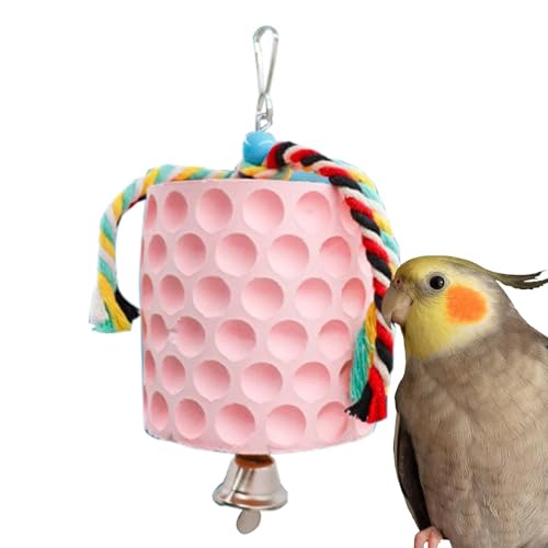 Kauspielzeug für Papageien, natürliches großes Zahnspielzeug für Vögel, verschleißfestes Käfigspielzeug zum Zahnen, Entspannen, super großer hängender Backenzahnstein Kauspielzeug für Papageien, natürliches großes Zahnspielzeug für Vögel, verschleißfestes Käfigspielzeug zum Zahnen, Entspannen, super großer hängender Backenzahnstein von Decorhome