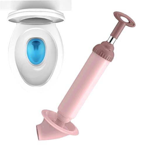 Luftstößel für Toilette | Abflussverstopfungsentferner Tauchwerkzeug Luftkolben | Hochdruck-Toilettenrohrkolben für Dusche, Küchenspüle, verstopftes Rohr, Toilette Luftstößel für Toilette | Abflussverstopfungsentferner Tauchwerkzeug Luftkolben | Hochdruck-Toilettenrohrkolben für Dusche, Küchenspüle, verstopftes Rohr, Toilette von Decorhome