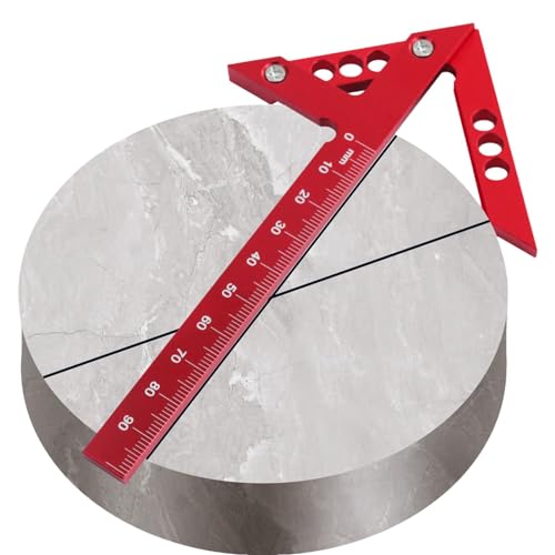 Messwerkzeug für Holzbearbeitung – Anreißnadel für Holzbearbeitung, quadratischer Anreißer, hochpräzises Layout, rechtwinklige Anreißnadel für Ingenieure, von Decorhome