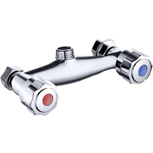 Mischbatterie für Badewanne, Dusche, Doppelsteuerung, Doppelsteuerung, Kupferspule, Mischventil für Zuhause, Hotel, Wohnung, Badezimmer, Badewanne, heißer und kalter Wasserhahn Mischbatterie für Badewanne, Dusche, Doppelsteuerung, Doppelsteuerung, Kupferspule, Mischventil für Zuhause, Hotel, Wohnung, Badezimmer, Badewanne, heißer und kalter Wasserhahn von Decorhome