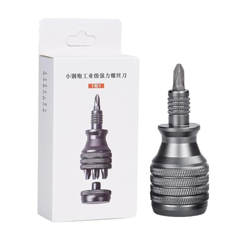 Multi-Bit-Schraubendreher, hohe Härte, Mehrzweck-Schraubendreher-Bit-Set für Haushalt, Automobil, Elektronik, Maschinen von Decorhome