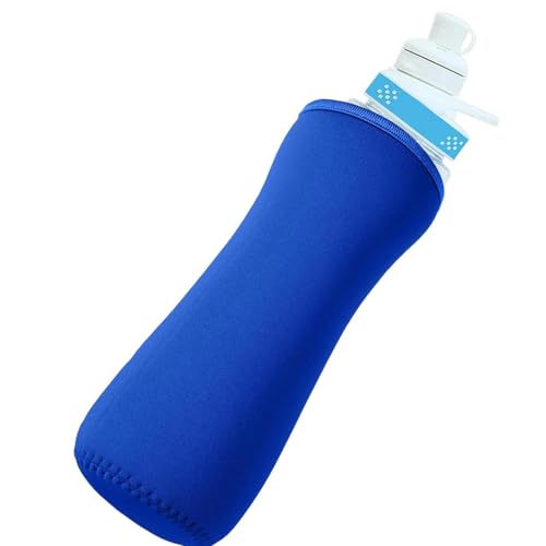 Neopren-Wasserflaschenhülle | Wasserflaschenhalter-Tasche - Tragbarer Neopren-Isolierter Wasserflaschenkühler, Isolierter Flaschenhalter, Ergonomische Wasserflaschentaschenträger für Mädchen von Decorhome
