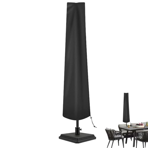 Outdoor-Regenschirm-Abdeckung, wasserabweisend, Marktschirm-Abdeckung mit Reißverschluss, Terrassenschirm-Abdeckung, Ersatz für Outdoor-Regenschirme, Regenschirm-Schutz Outdoor-Regenschirm-Abdeckung, wasserabweisend, Marktschirm-Abdeckung mit Reißverschluss, Terrassenschirm-Abdeckung, Ersatz für Outdoor-Regenschirme, Regenschirm-Schutz von Decorhome