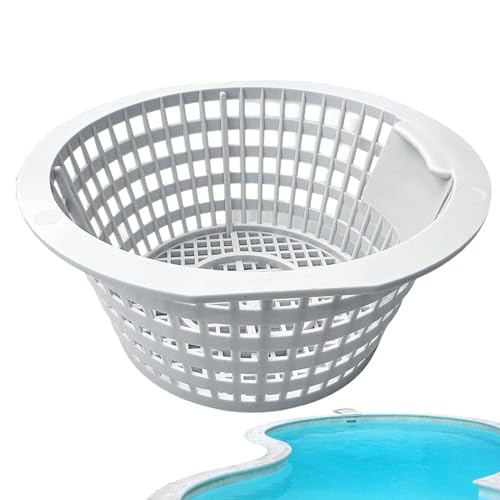 Pool Skimmer Korb - Ersatz Skimmer Korb | Hochkapazität Harz Aufstellpool Skimmer Eimer UV-beständig für Gartenpool | Blätter Entfernung Reinigungswerkzeug für Schwimmbad Pool Skimmer Korb - Ersatz Skimmer Korb | Hochkapazität Harz Aufstellpool Skimmer Eimer UV-beständig für Gartenpool | Blätter Entfernung Reinigungswerkzeug für Schwimmbad von Decorhome