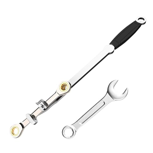 Schraubenschlüssel-Verlängerungswerkzeug, 39,9 cm langer Drehmomentverstärker, Schraubenschlüssel-Verlängerungsadapter, kompatibel mit Schlüssel- und Brechstangen-Sets, langlebiger Schraubenschlüssel-Verlängerungswerkzeug, 39,9 cm langer Drehmomentverstärker, Schraubenschlüssel-Verlängerungsadapter, kompatibel mit Schlüssel- und Brechstangen-Sets, langlebiger von Decorhome