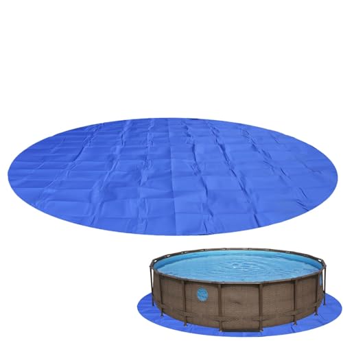 Schwimmbad-Auskleidung – runde, wasserdichte Plane, robuste Pool-Bodenschutzmatte | Unterpoolmatte zum Bodenschutz | pannensichere Poolmatte für oberirdische Pools | runde Poolschutzmatte Schwimmbad-Auskleidung – runde, wasserdichte Plane, robuste Pool-Bodenschutzmatte | Unterpoolmatte zum Bodenschutz | pannensichere Poolmatte für oberirdische Pools | runde Poolschutzmatte von Decorhome