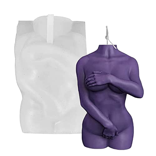 Silikonform für Männer – schüchterne Frauen Männer Körperform Kerzenform | Körperkunst, weibliche und männliche Formen für Heimhandwerk, Schreibtischdekoration Silikonform für Männer – schüchterne Frauen Männer Körperform Kerzenform | Körperkunst, weibliche und männliche Formen für Heimhandwerk, Schreibtischdekoration von Decorhome