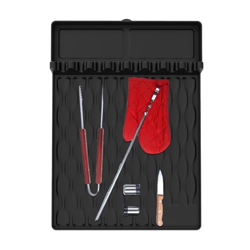 Silikonmatte Backform - Multifunktionale Outdoor BBQ Pyramide Matte Tablett | rutschfeste wiederverwendbare Backformen Backmatten | Hitzebeständige rutschfeste wiederverwendbare Backformen Backmatten von Decorhome