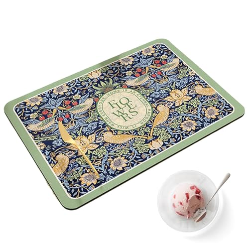 Spülbeckenabtropfmatte – Abtropfmatte | Fantasy Abtropfmatte für Küchenspüle | Isolierte Küchenbar Geschirrmatte mit Vintage-Blumen-Design | Küchenzubehör mit kleinen frischen Pflanzenblumen Spülbeckenabtropfmatte – Abtropfmatte | Fantasy Abtropfmatte für Küchenspüle | Isolierte Küchenbar Geschirrmatte mit Vintage-Blumen-Design | Küchenzubehör mit kleinen frischen Pflanzenblumen von Decorhome