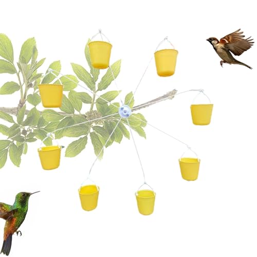 Vogelfutterstation – Vogelfutterstation Drehrad | Vogelfutterstation Riesenrad | 8 Vögel Futtereimer | Drehbares Riesenrad Vogelfutterstation | Vogelfutterstation Drehbar Sitzstange | Vogelbedarf Vogelfutterstation – Vogelfutterstation Drehrad | Vogelfutterstation Riesenrad | 8 Vögel Futtereimer | Drehbares Riesenrad Vogelfutterstation | Vogelfutterstation Drehbar Sitzstange | Vogelbedarf von Decorhome