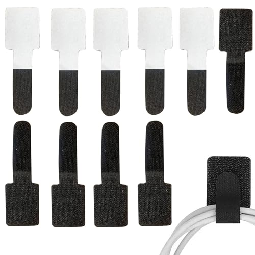 Wiederverwendbare Kabelbinder, Nylon-Kleber, Organizer-Bänder, Haushaltskabelbinder für USB-Kabel, Gerätekabel von Decorhome
