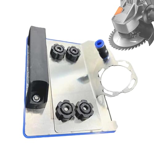 Winkelschleifer Ständer für 45 Grad, Metall Fliesen Schneiden Halterung Anfaswerkzeug Winkelschleifer Aufsatz für Verputzen Fasenschneiden Winkelschleifer Ständer 100-Typ Winkelschleifer Ständer von Decorhome