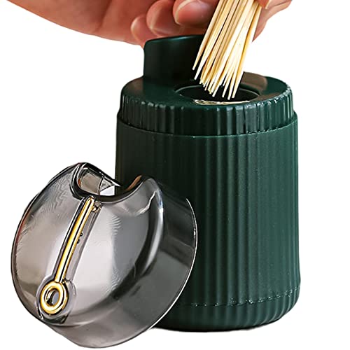 Zahnstocherhalter | Press-Zahnstocherspender – Tragbarer, stabiler Zahnstocherhalter, Heimdekoration, Zahnstocherspender für Küche, Restaurant, Hotel Zahnstocherhalter | Press-Zahnstocherspender – Tragbarer, stabiler Zahnstocherhalter, Heimdekoration, Zahnstocherspender für Küche, Restaurant, Hotel von Decorhome
