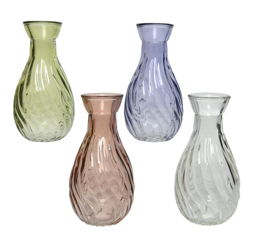 Decoris season decorations Dekovase Vase - aus Glas - ca. 5,5 x 10 cm - 1 Stück Decoris season decorations Dekovase Vase - aus Glas - ca. 5,5 x 10 cm - 1 Stück von Decoris season decorations