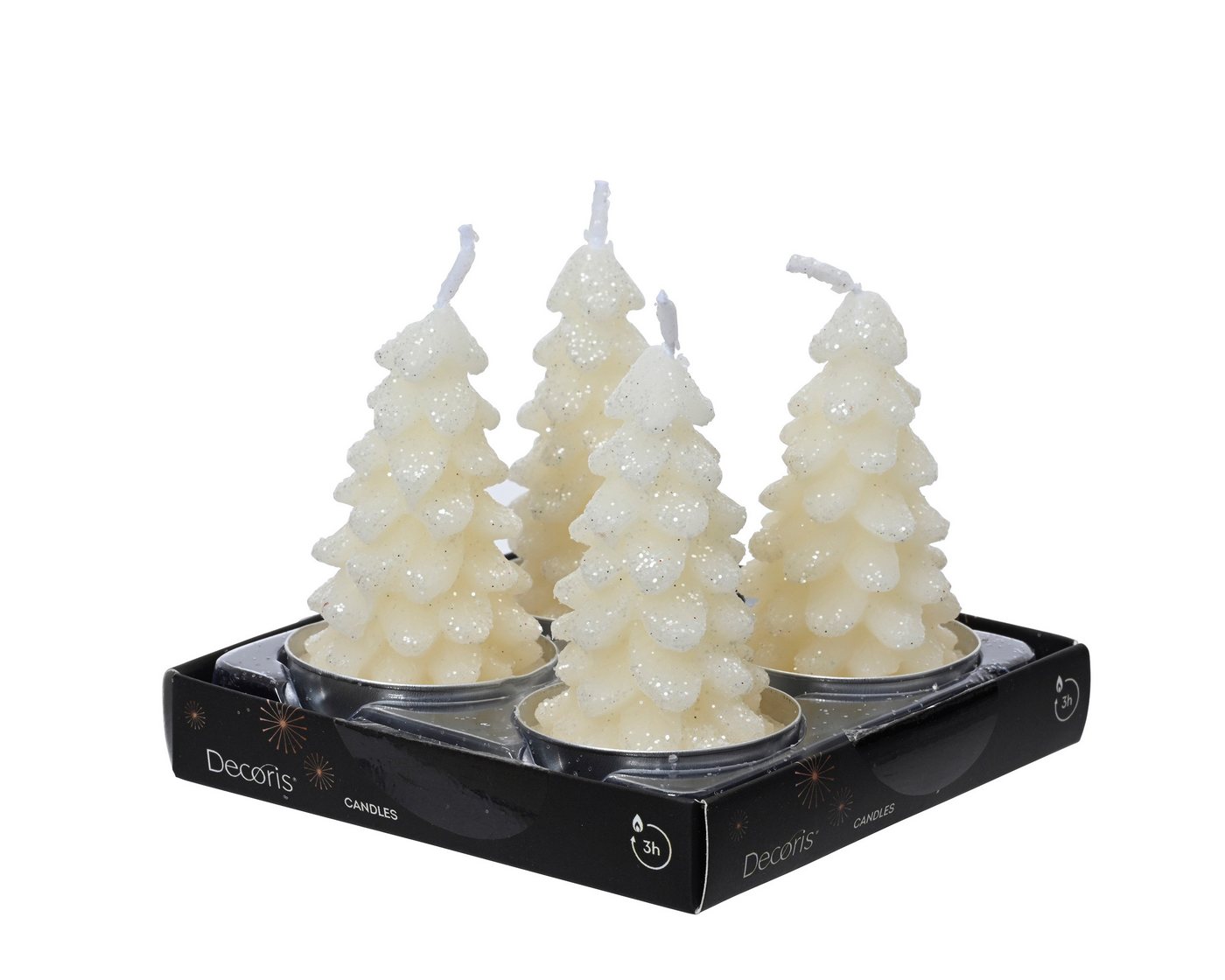Kaemingk Teelicht, Teelichter Kerzen Paraffin 7cm Tannenbaum Form 4er Set Wollweiß Kaemingk Teelicht, Teelichter Kerzen Paraffin 7cm Tannenbaum Form 4er Set Wollweiß von Kaemingk