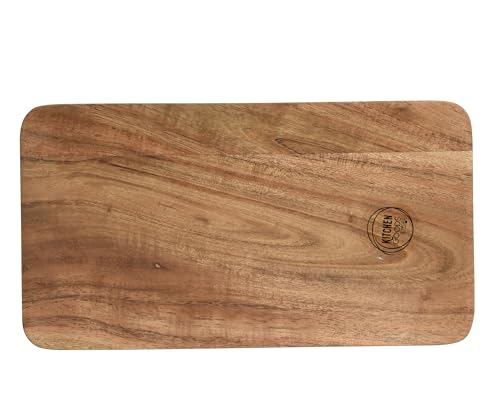 Frühstücksbrettchen 22x12cm Holz Akazie rechteckig - rutschfestes Brotzeitbrett aus Akazienholz - Vesperbrett für Brotzeit Vesper Frühstück oder Abendbrot - Holzbrettchen Servierbrett - Natur Braun Frühstücksbrettchen 22x12cm Holz Akazie rechteckig - rutschfestes Brotzeitbrett aus Akazienholz - Vesperbrett für Brotzeit Vesper Frühstück oder Abendbrot - Holzbrettchen Servierbrett - Natur Braun von Decoris
