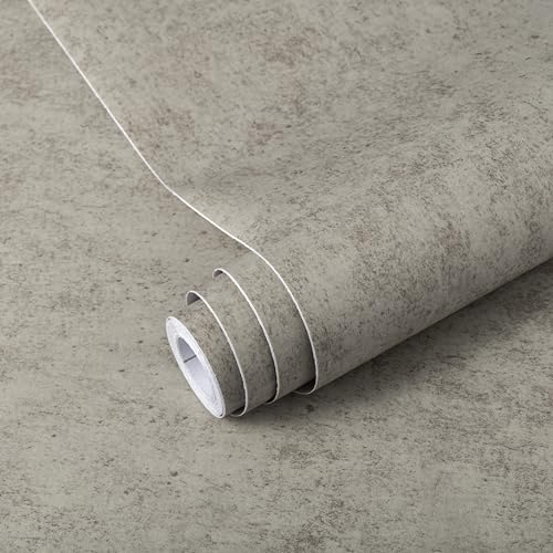 Decoroom Klebefolie Selbstklebende Matt Braun 60X600cm Möbelfolie Betonoptik Effekt Wasserdicht Folie für Möbel Küche Schrank Wand Dekorfolie Vinyl Tapete Decoroom Klebefolie Selbstklebende Matt Braun 60X600cm Möbelfolie Betonoptik Effekt Wasserdicht Folie für Möbel Küche Schrank Wand Dekorfolie Vinyl Tapete von Decoroom