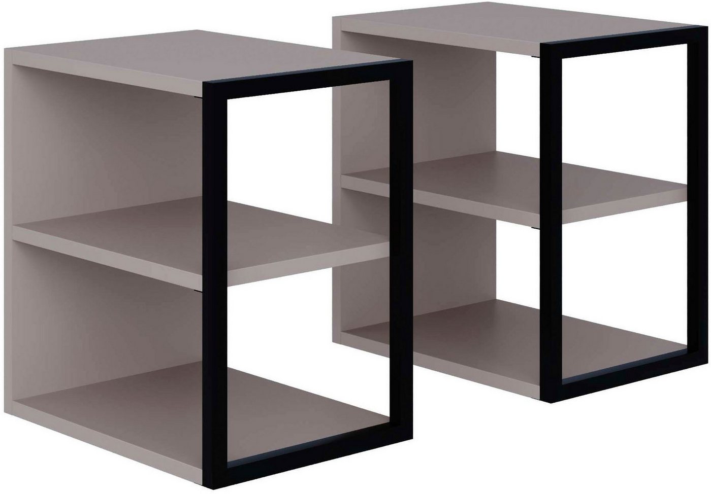 Decortie Beistelltisch ECHO BEISTELLTISCH (Packung, 1-St), Leichte Montage, Lagerung, Platzsparend von Decortie