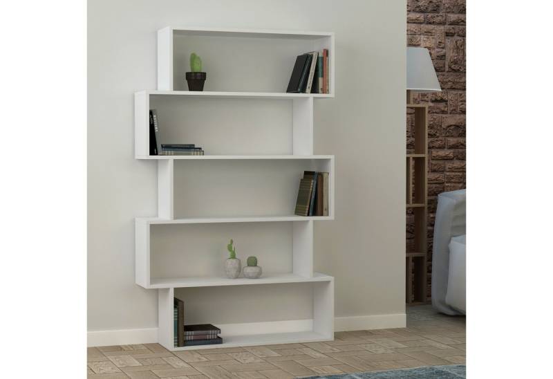 Decortie Bücherregal Kat, Modernes Bücherregal Vitrine, 100 x 24 x 158 cm von Decortie