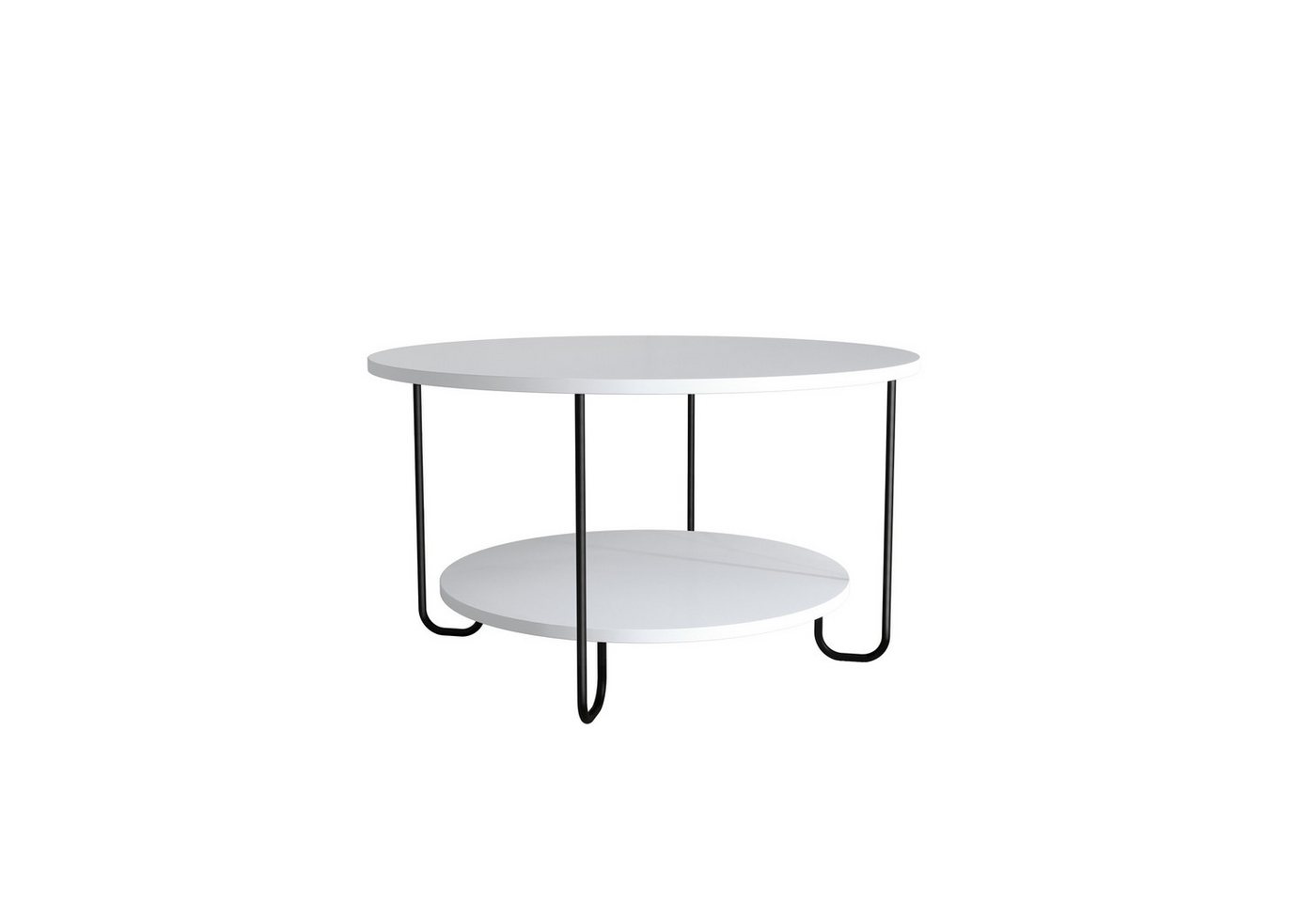 Decortie Couchtisch Corro, Moderner Couchtisch, Mehrzweck, 80 x 80 x 45 cm von Decortie