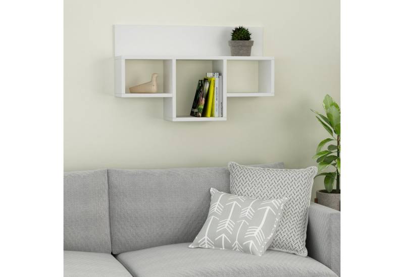 Decortie Wandregal Tran, Modernes Schwebendes Wandregal, 80 x 20 x 49 cm von Decortie