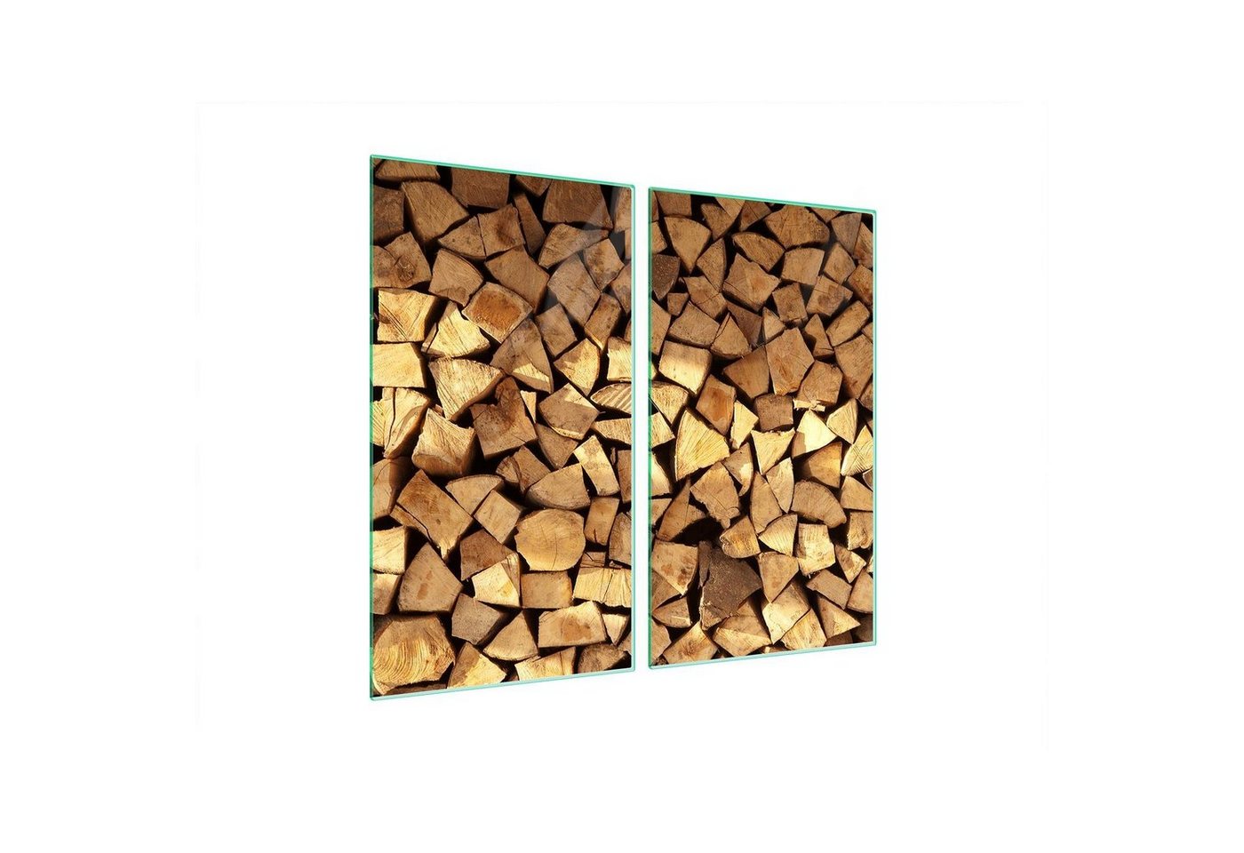 Decorwelt Herd-Abdeckplatte Herdabdeckplatte Ceranfeld Abdeckung Abdeckplatte Schneidebrett Holz, (2x30x52, 2 tlg), für alle Herdarten excl. Gasherde von Decorwelt