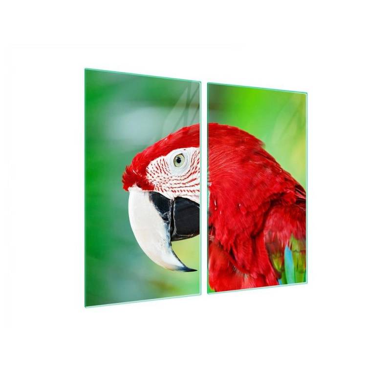 Decorwelt Herd-Abdeckplatte Herdabdeckplatte Ceranfeld Abdeckung Abdeckplatte Schneidebrett Tiere, (2x30x52, 2 tlg), für alle Herdarten excl. Gasherde von Decorwelt