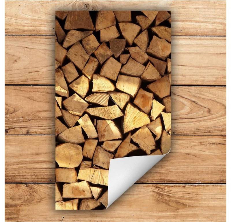 Decorwelt Herd-Abdeckplatte Herdabdeckplatte Kunststoff Aufrollbare Matte Küche Holz Braun Herd, (30x52, 1 tlg), für alle Herdarten excl. Gasherde von Decorwelt