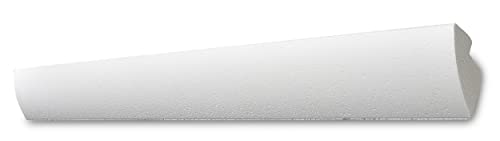 DECOSA Zierprofil G35 KAROLINE, 30 Leisten à 2 m Länge - Dekorative Zierleiste in Weiß für indirekte Beleuchtung von Wand und Decke - 42x45mm von Decosa