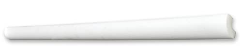 DECOSA Zierprofil H15 SUSANNA - Edle Stuckleiste in Weiß - 10 Leisten à 2 m Länge = 20 m - Zierleiste aus Styropor 20 x 20 mm - Für Decke oder Wand von Decosa