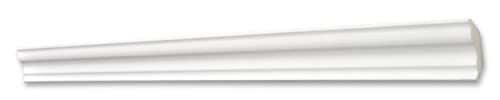 Decosa Deckenleiste S30 - Edle Stuckleiste in Weiß - 10 Leisten à 2 m Länge = 20 m - Zierleiste aus Styropor 32 x 27 mm - Für Decke oder Wand Decosa Deckenleiste S30 - Edle Stuckleiste in Weiß - 10 Leisten à 2 m Länge = 20 m - Zierleiste aus Styropor 32 x 27 mm - Für Decke oder Wand von Decosa