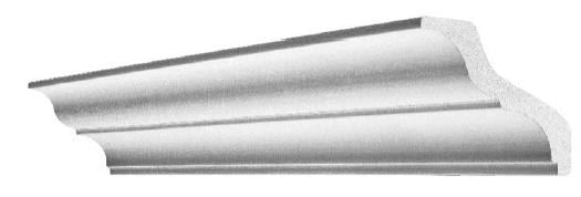 Decosa Deckenleiste Svenja, 2 m x 95 mm x 95 mm von Decosa