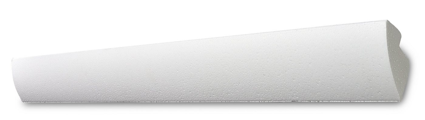 Decosa Zierleiste Decosa Lichtleiste G35 (Karoline) 42 x 45mm, Länge: 2 m, Kleben, Polystyrol (Styropor), 5-St., Für LED-Stripes zur indirekten Beleuchtung von Decosa