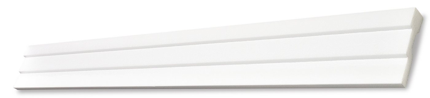 Decosa Zierleiste Decosa Deckenleiste F60, 60 mm, Länge: 2 m, Kleben, Polystyrol (Styropor), 5-St. von Decosa