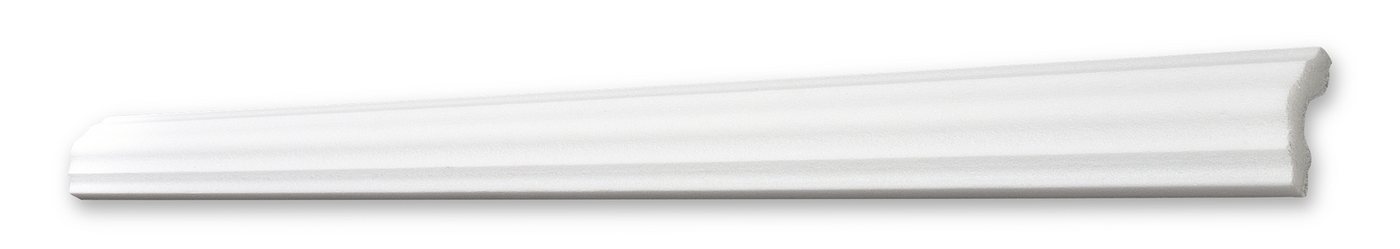 Decosa Zierleiste Decosa Deckenleiste I40 (Sandra), 40 mm, Länge: 2 m, Kleben, Polystyrol (Styropor), 10-St. von Decosa