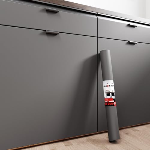 Decotalk Selbstklebende Tapete Grau Wandtapete Schlafzimmerr Ultraweich 40X300cm Folie Für Möbel Grau Tapete Wohnzimmer Möbelfolie Deko-Folie Möbel Schränke Esstische Möbelrenovierungen Wasserdicht Decotalk Selbstklebende Tapete Grau Wandtapete Schlafzimmerr Ultraweich 40X300cm Folie Für Möbel Grau Tapete Wohnzimmer Möbelfolie Deko-Folie Möbel Schränke Esstische Möbelrenovierungen Wasserdicht von Decotalk